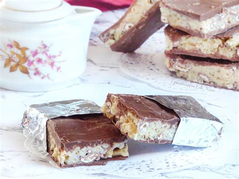 Barrette Di Cioccolato Con Riso Soffiato