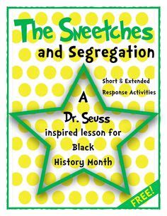 FREE The Sneetches and Segregation: Short & Extended Response ...