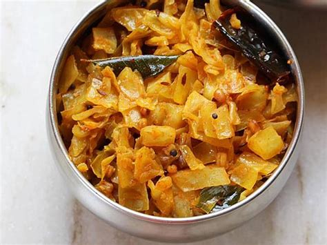 Steamed cabbage recipe | How to steam cabbage - Swasthi's Recipes