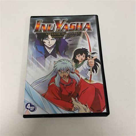 Inuyasha Season 7 Dvd 2009 4 Disc Set For Sale Online Ebay