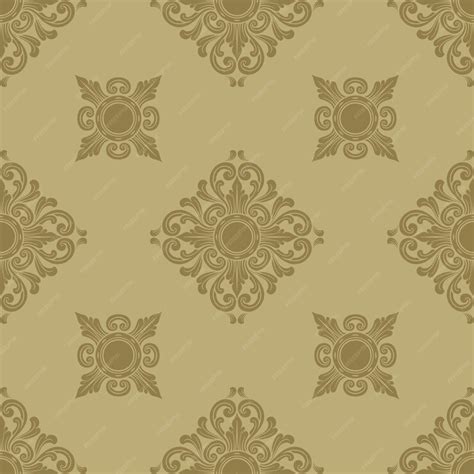 Premium Vector | Balinese pattern vintage vector royal wallpaper