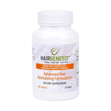 Hair Genesis® Advanced Hair Formula Oral Tablets 30 Tablets Biotin