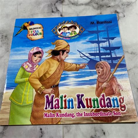 Jual Malin Kundang Buku Cerita Anak Bilingual Indonesia Inggris Dongeng