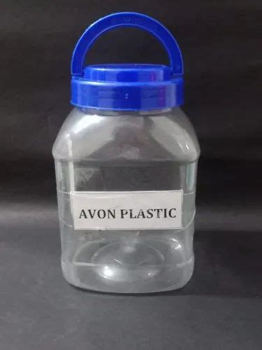 Avon Hdpe Plastic Transparent Rice Jar For Storage Capacity Kg At