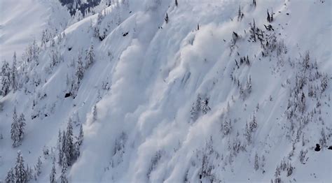 Ski Patrol Video Of Massive Avalanche Above Stevens Pass Unofficial Networks