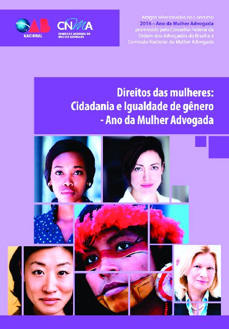 Pdf Direitos Das Mulheres Cidadania E Igualdade De Gênero Ano Da