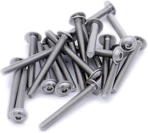 M Mm X Mm Flanged Hex Socket Button Machine Screw Bolt