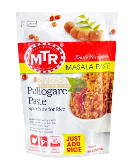 Mtr Instant Mix Puliogare Paste Gm Subhlaxmi Grocers