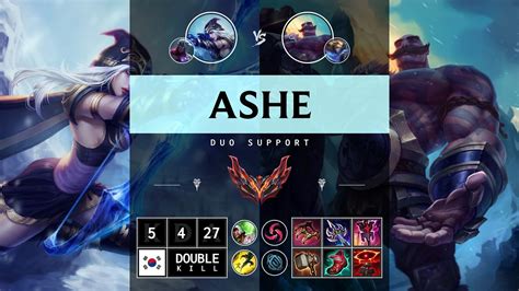 Ashe Support Vs Braum KR Grandmaster Patch 14 12 YouTube