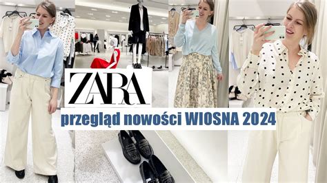 PRZEGLĄD WIOSENNYCH NOWOŚCI ZARA CZ 5 TRENDY WIOSNA LATO 2024 I