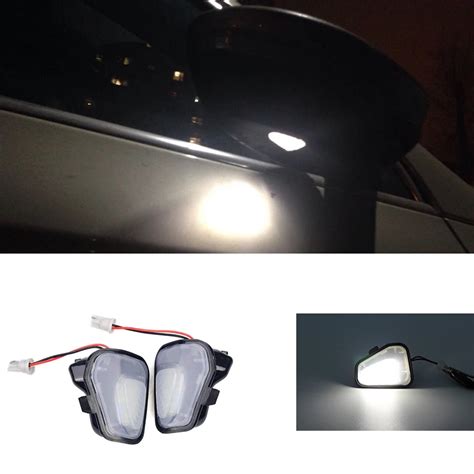 Pcs Canbus Led Side Mirror Puddle Lights Lamp For Vw Volkswagen Jetta