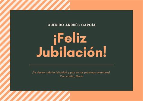 Plantillas Para Tarjetas De Jubilaci N Gratis Canva