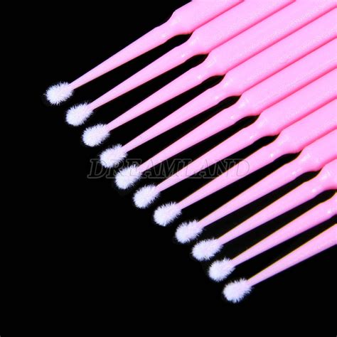 Dental Micro Brush Disposable Materials Tooth Applicators Pink Mm Ebay