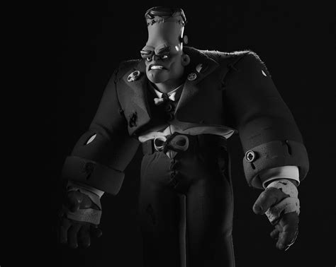 Frankenstein Character Design Behance