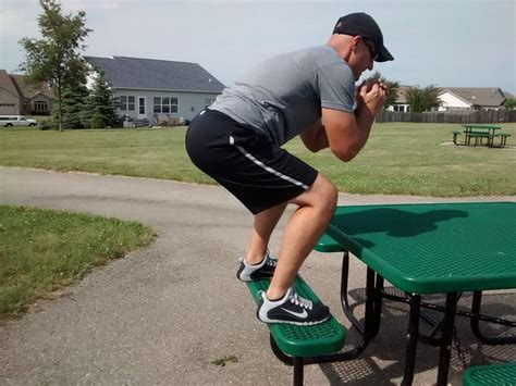 Outdoor Workouts Bench Jump Johnson Fitness And Wellness