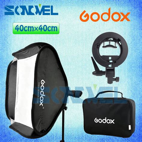 Godox Adjustable Studio Photo Light Flash Softbox 40x40 Cm 15 15