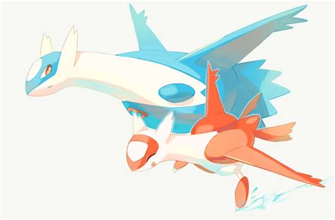 Latias And Latios Pokemon Drawn By Torinokomiikodraw Danbooru