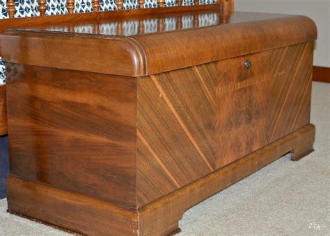 Refurbished Antique Cedar Chest and a Sweet Love Story - Hey Fitzy