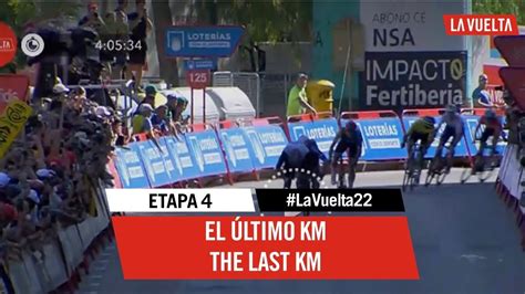 Flamme Rouge Last Km Stage 4 La Vuelta 2023 YouTube