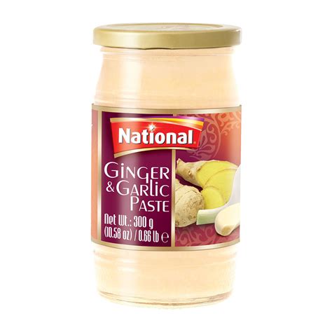 Buy National Paste Ginger Garlic 300g Online South Asian Central