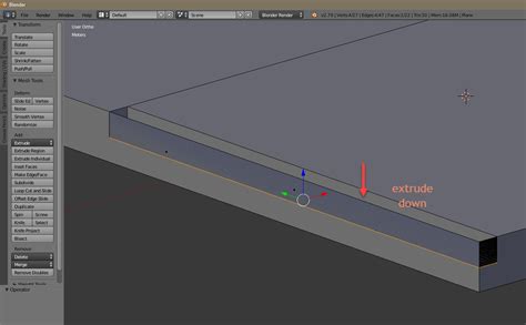 Modeling How Do You Extrude A Shape Without Outer Faces And Edges