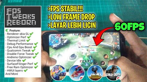 Module Gaming No Root FPS Tweaks Reborn V1 0 FPS Lebih Stabil Pakai