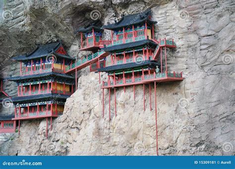 Cliff Side Temples Stock Image Image 15309181