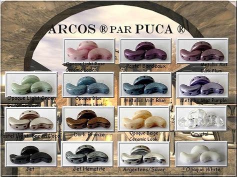 Nouvelles perles Arcos et Minos par Puca Alexia Créations Arcos