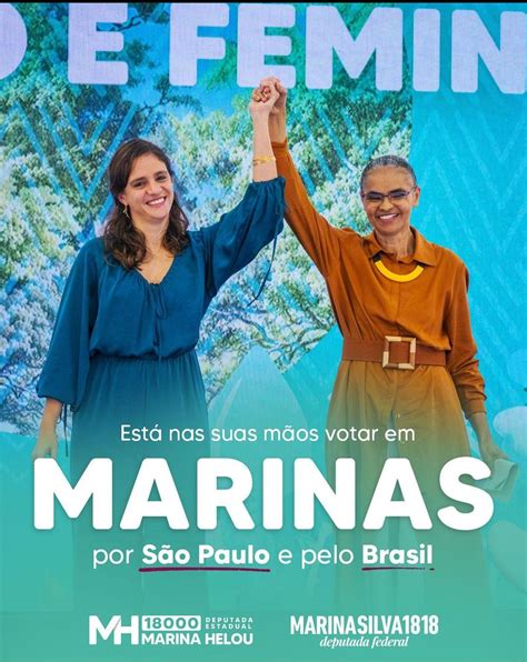 Marina Helou 18000 on Twitter Amanhã você tem a oportunidade de votar