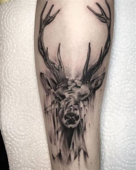 Scottish Stag Tattoo Designs Ideas Stag Tattoo Stag Tattoo