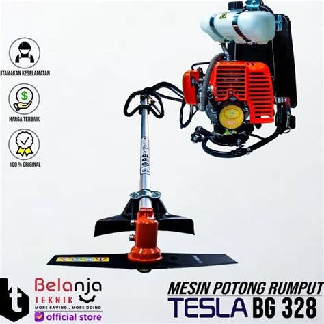 Jual Tesla Mesin Potong Rumput Gendong Brush Cutter Tak