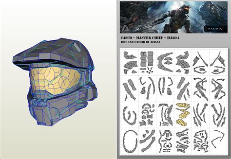 Aztlan Armadura Master Chief Halo 4