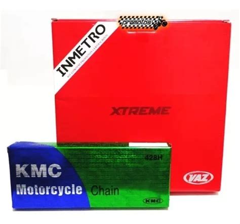 Kit Relação Suzuki Yes Intruder Katana 125 Vaz Xtreme Kmc Frete grátis