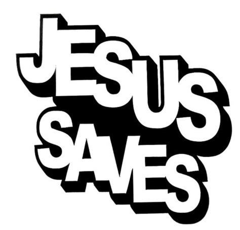 Jesus Saves Decal Window Sticker Car Rv Truck Spiritual Outdoor Vinyl Decal Ebay