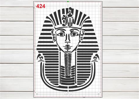 King Tut Stencil