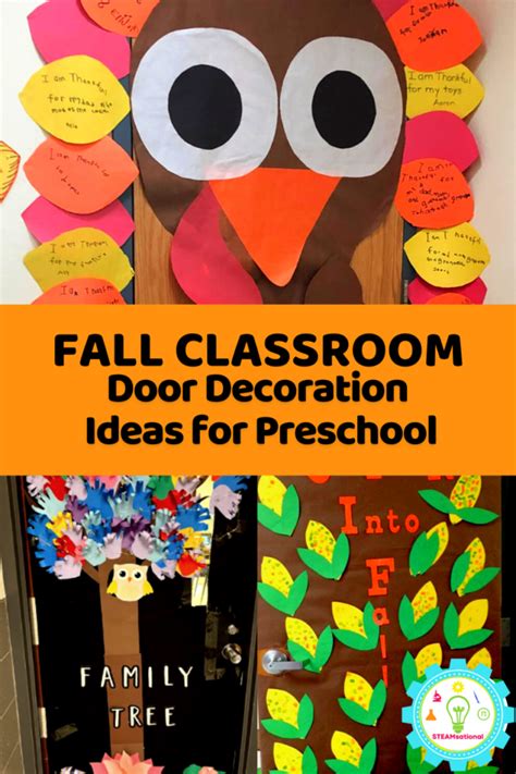 11 New Fall Classroom Door Decoration Ideas For Preschool