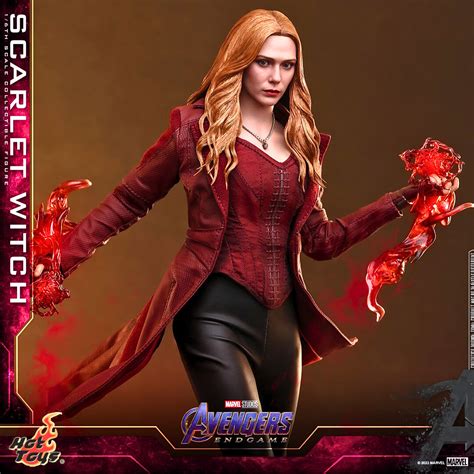 Hot Toys 1 6系列 可動蒐藏模型 復仇者聯盟終局之戰 緋紅女巫 DX35 無人島玩具