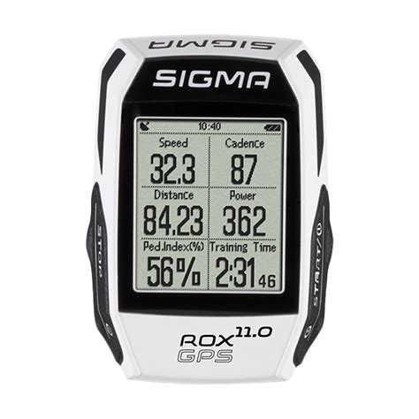 Sigma Sport Rox Gps Bike Computer Set White Modern Bike