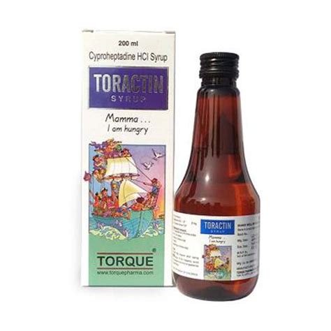 Toractin Syrup 2 Oral Liquids Torque Pharma