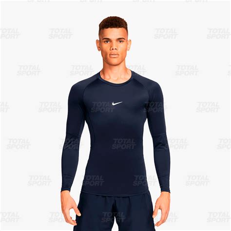 Polo Manga Larga Varon Nike Pro FB7919 451 Total Sport