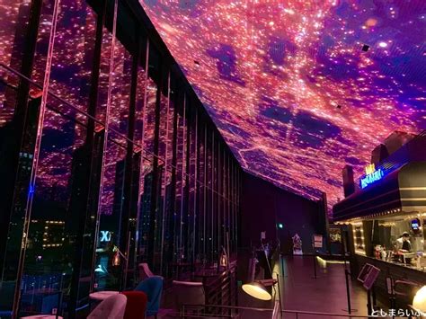 【bar Panorama バールパノーラマ】池袋で花火が見れる！グランドシネマサンシャインの絶景カフェ 花火 絶景 カフェ