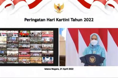 Ibu Negara Minta Perempuan Indonesia Dorong Pemulihan Ekonomi Indonesia