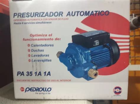 Presurizador Pedrollo 1 A 4 Servicios Pa351a1a Envío Gratis