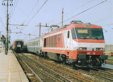 E 402 018 Con IC 561 Partenope Milano Centrale Napoli Centrale