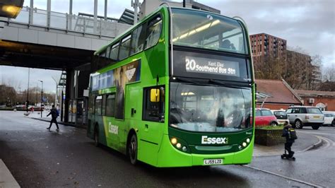 First Essex Enviro E D Hadleigh Depot Lj Lzd Route