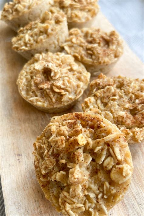 Cinnamon Apple Oatmeal Bites Feeding Tiny Bellies