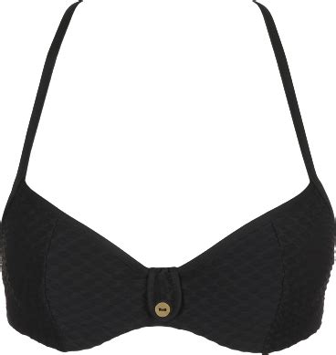 Marie Jo Swim Brigitte Full Cup Wire Bikini Top Black Pris