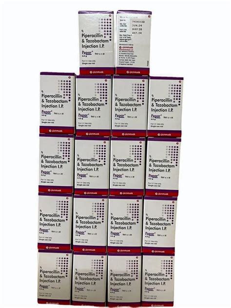 Piperacillin Tazobactam For Injection Ip G At Rs Vial In Chennai