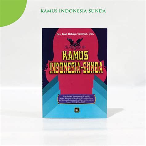 Jual Original Kamus Bahasa Sunda Kamus Lengkap Indonesia Sunda Kamus