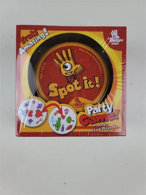 Asmodee Party Card Game Spot It Ages 7 2 To 8 Players New Factory